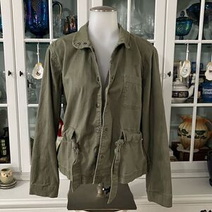Green Utility Jacket Sz Small LC Lauren Conrad